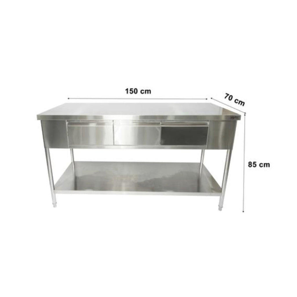 ENCLOSED BASE WORK TABLE