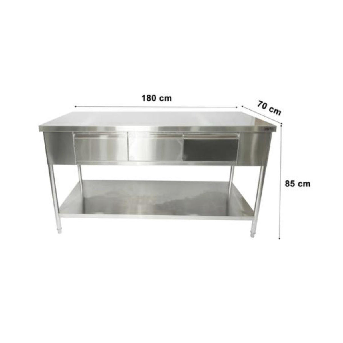 ENCLOSED BASE WORK TABLE