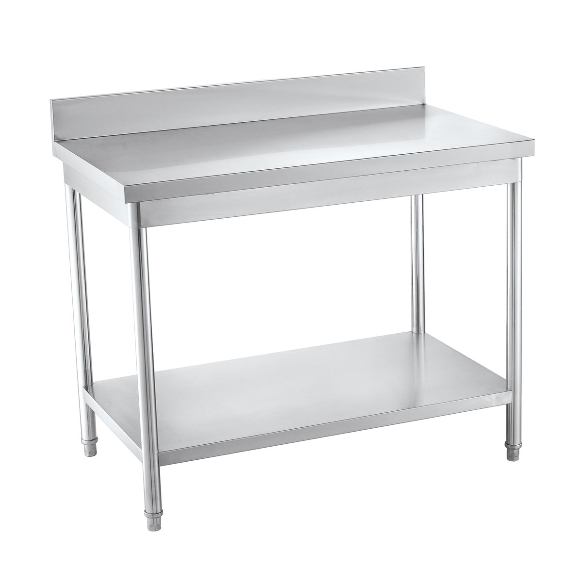 WORK TABLE WITH BACKSPLASH